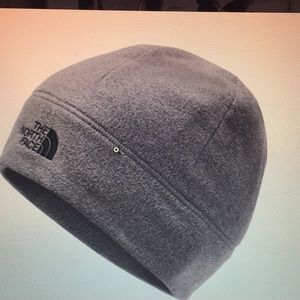 North face fleece beanie asphalt grey